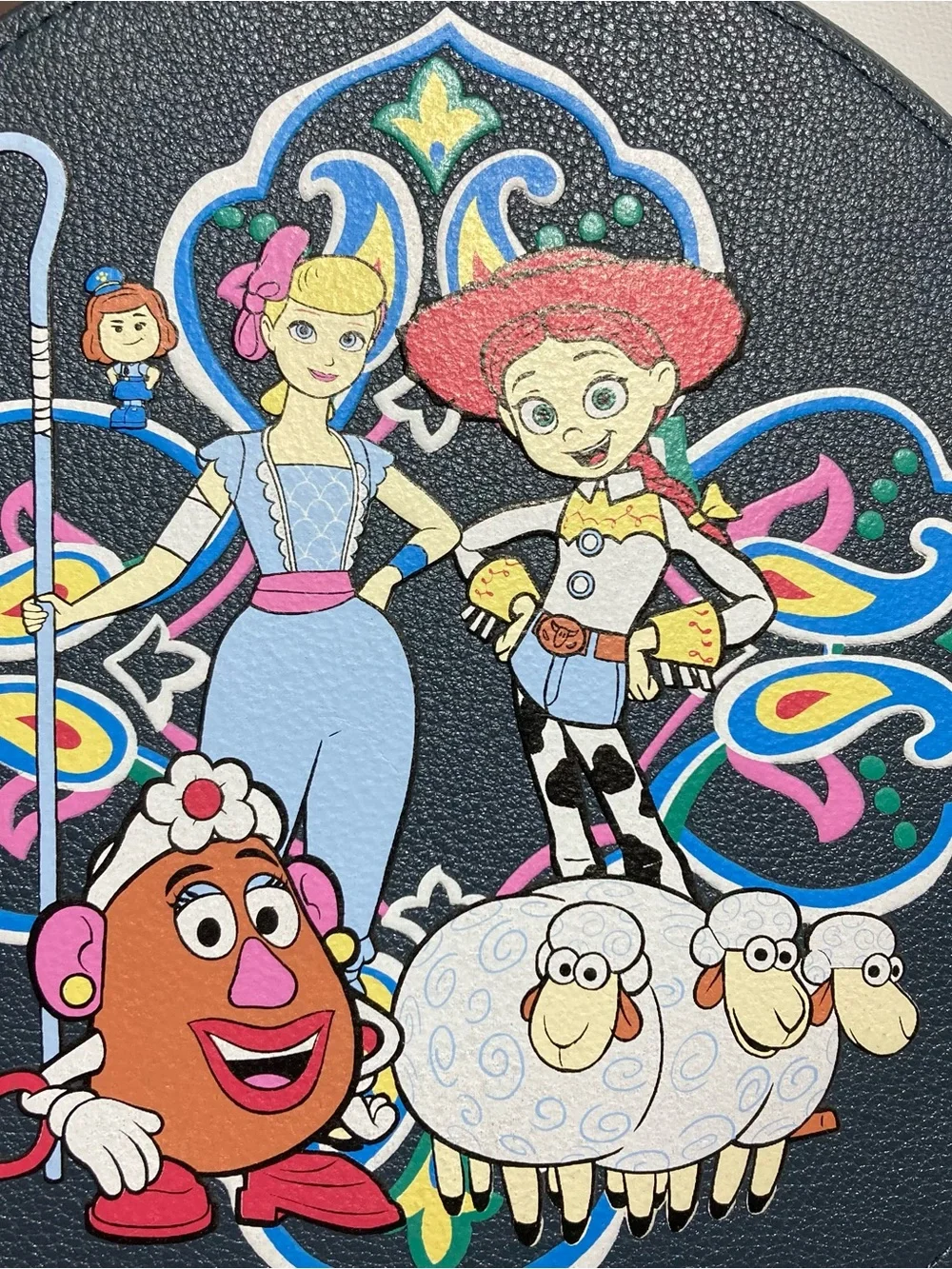 Vera Bradley Disney Pixar Toy Story Round Whimsy Cosmetic Case Tote Purse NWT